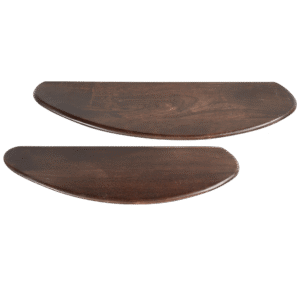 BePureHome Set 2 poliček LAYER hnědý