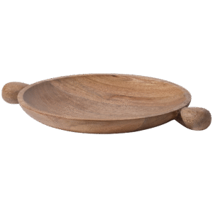 BePureHome Designová dřevěná mísa SEEMLY kulatá