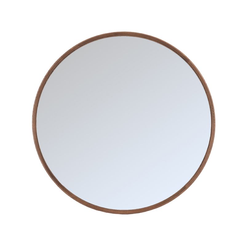 LABEL51 zrcadlo OLIVA ø110 cm hnědé