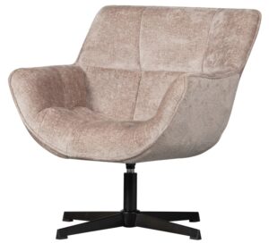 WOOOD Otočné křeslo WIBO taupe