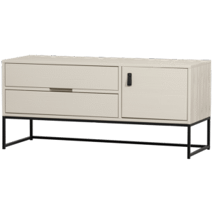 WOOOD Dřevěný TV stolek SILAS 120 cm světlý