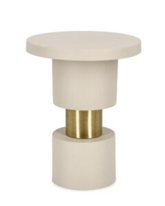 BIZZOTTO Designový odkládací stolek MITUL světlý