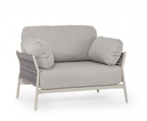 BIZZOTTO Zahradní křeslo PARDIS béžovo-šedé