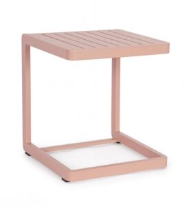 BIZZOTTO Zahradní konferenční stolek KONNOR růžový
