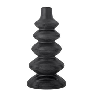 BLOOMINGVILLE Dřevěný svícen ARI černý