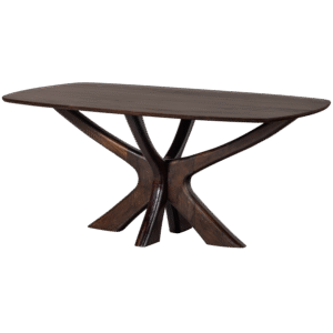WOOOD Jídelní stůl BRIDGE hnědý 180x100 cm