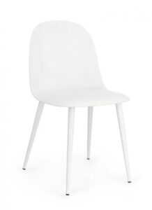 BIZZOTTO Jídelní židle ELLA bílá
