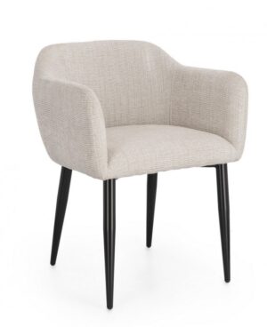 BIZZOTTO Křeslo KATI krémové