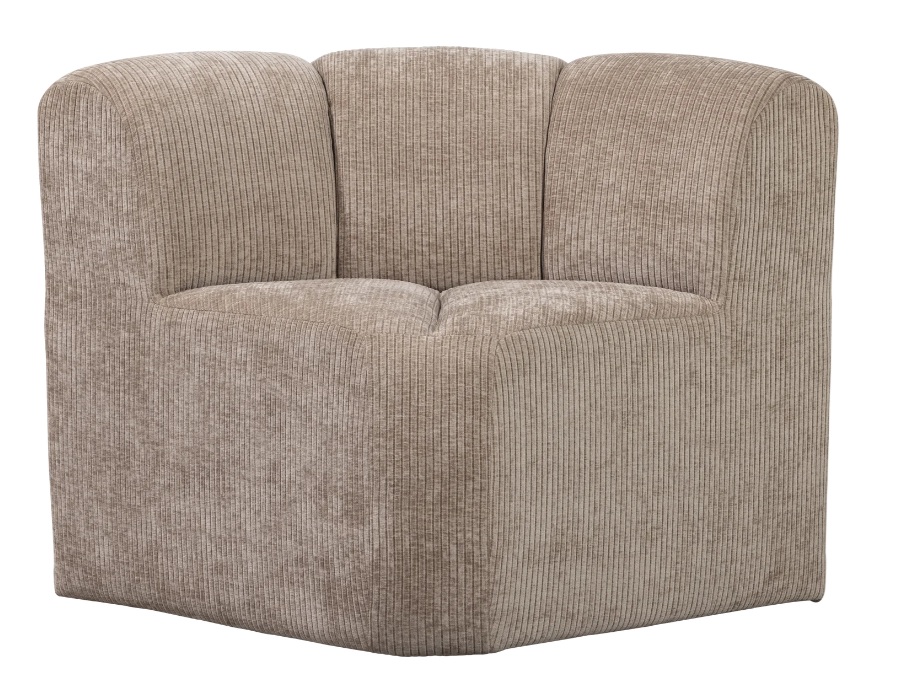 WOOOD Rohový díl pohovky MOJO pískový