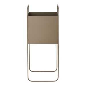 House Nordic Kovový květináč FLOWERPOT hnědý