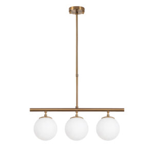 OPVIQ Závěsné osvětlení ATMACA mléčné sklo