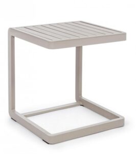 BIZZOTTO zahradní konferenční stolek KONNOR světle šedý