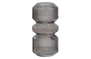 WOOOD Exclusive Skleněná váza LYLE tmavší zelená