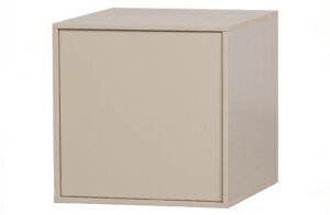 vtwonen Dřevěná komoda DAILY béžová 50x50cm