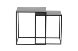 WOOOD Set konferenčních stolků ZIVA černá