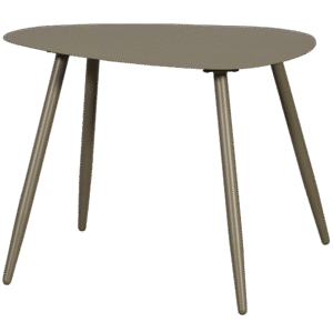 WOOOD Kovový konferenční stolek AIVY zelený 50x68cm