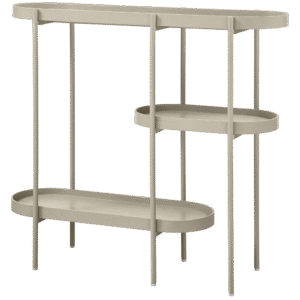 WOOOD Odkládací stolek NOAN béžový