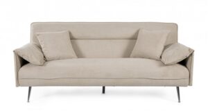 BIZZOTTO Třímístná rozkládací pohovka OTTAWA béžová 200 cm