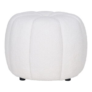 House Nordic Pouf PAISLEY bílý