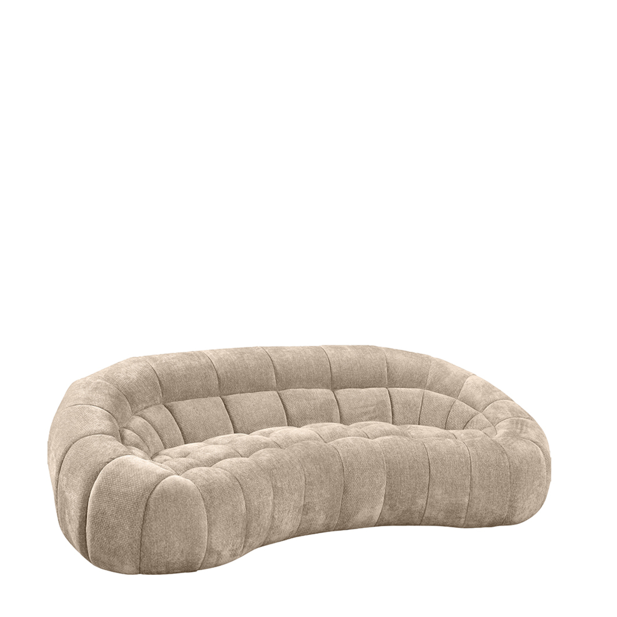 LABEL51 Třímístná pohovka CLOUD krémová 238 cm