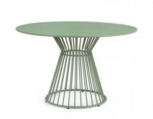 BIZZOTTO Zahradní stůl AUSTIN ø120 cm zelený