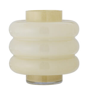 BLOOMINGVILLE Skleněná váza SAHARA žlutá