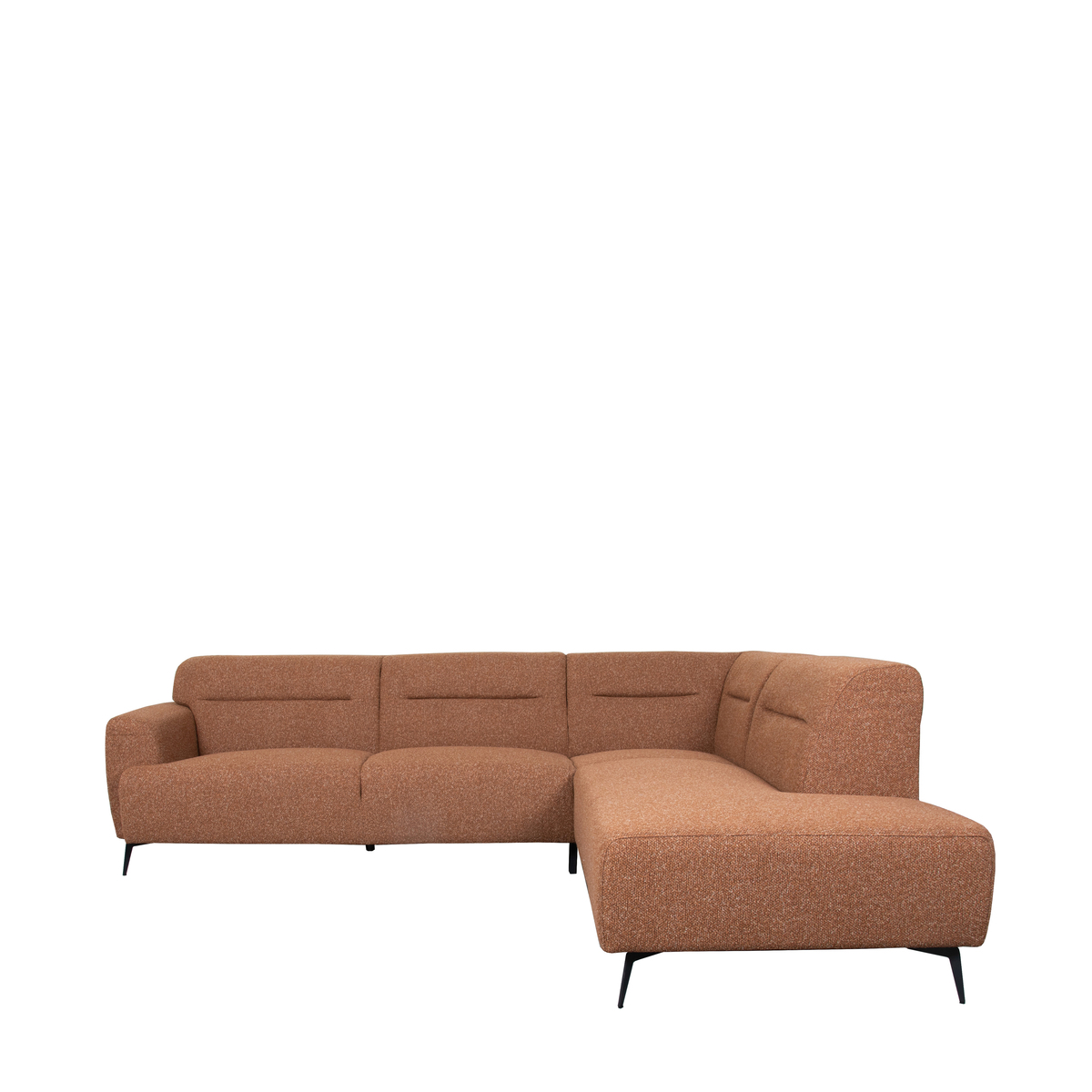 LABEL51 Pohovka do tvaru L BOLZANO pravá 270cm korálová