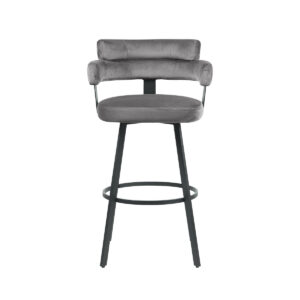 LABEL51 Barová židle BARDIO šedá