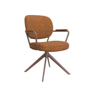 LABEL51 Jídelní židle BASEL oranžová