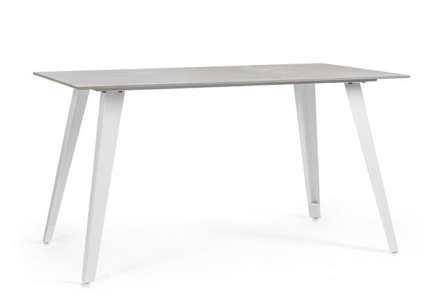 BIZZOTTO Jídelní stůl ARJETA bílý 140x80 cm