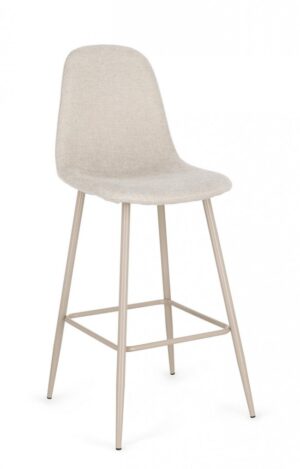 BIZZOTTO Barová židle NEW IRELIA taupe