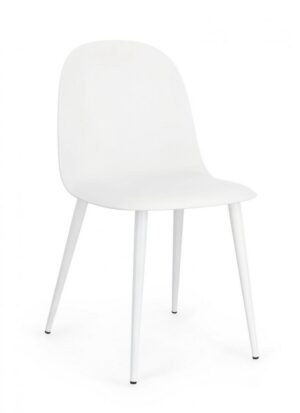 BIZZOTTO Jídelní židle ELLA bílá