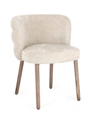 BIZZOTTO Jídelní židle ILMA béžová