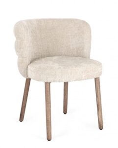 BIZZOTTO Jídelní židle ILMA béžová