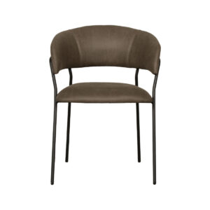 LABEL51 Jídelní židle LUUK hnědá