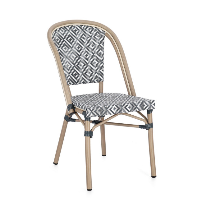 BIZZOTTO Zahradní židle SILVEIRA černá