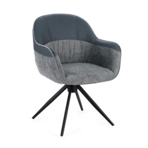 BIZZOTTO Otočné křeslo ISOTTA GREY