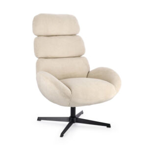 BIZZOTTO Otočné křeslo VIOLANTE béžová