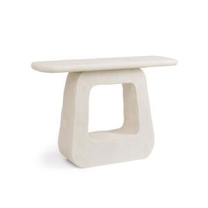 BIZZOTTO Konzolový stolek ALBIN bílý 120x38 cm