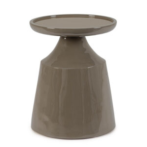 BIZZOTTO Odkládací stolek OTILIA hnědá ø40 cm