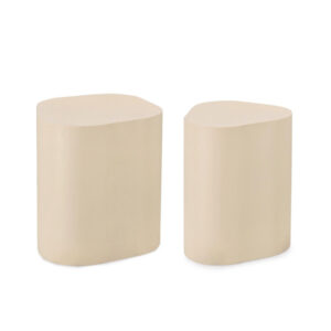 BIZZOTTO Set konferenčních stolků JASLEEN krémový