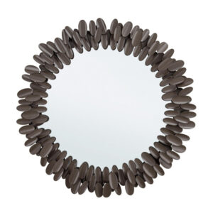 BIZZOTTO Kulaté zrcadlo MIRAT tmavé 95 cm