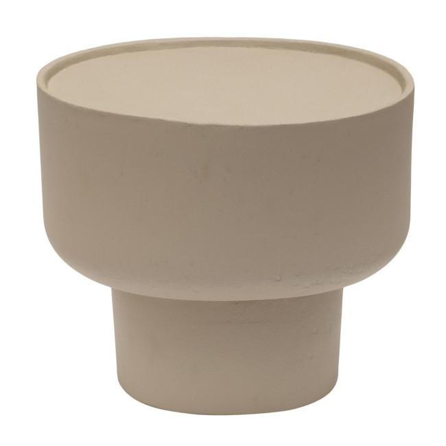 BIZZOTTO Konferenční stolek ALLIGATOR béžový 43x32 cm