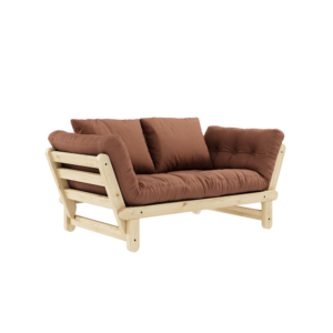 KARUP DESIGN Rozkládací pohovka BEAT cihlově hnědá 162 cm