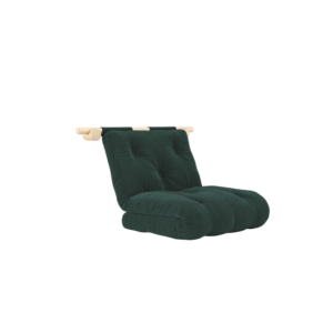 KARUP DESIGN Rozkládací křeslo HOOKED zelené