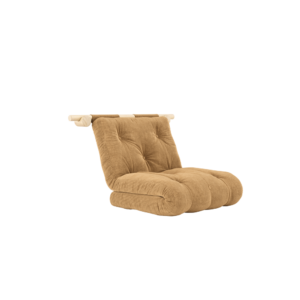 KARUP DESIGN Rozkládací křeslo HOOKED karamelově hnědé