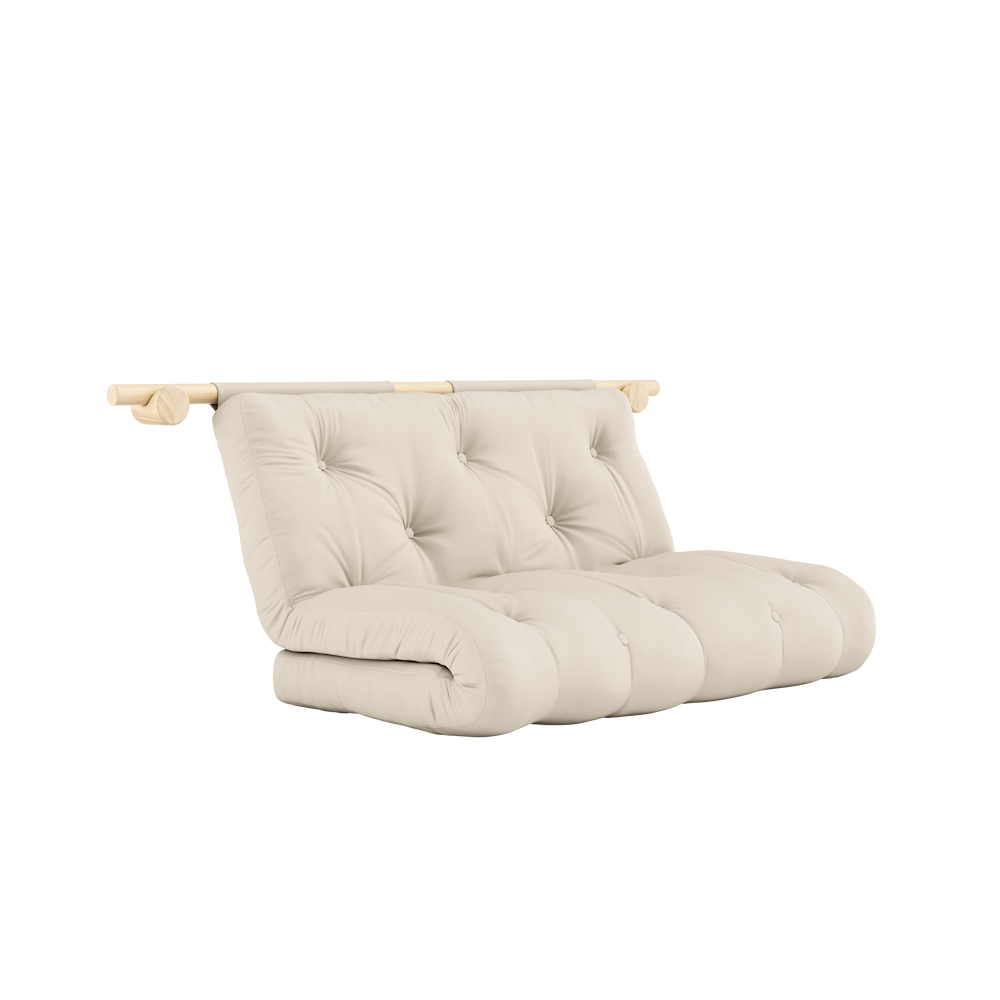 KARUP DESIGN Rozkládací pohovka HOOKED světle krémová