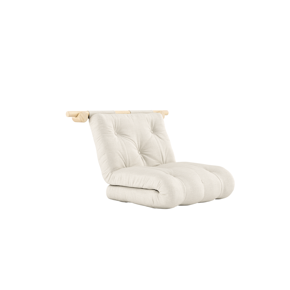 KARUP DESIGN Rozkládací křeslo HOOKED lněné