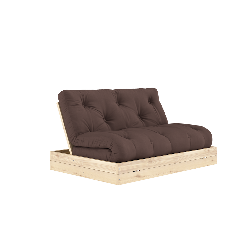 KARUP Rozkládací pohovka FLIP hnědá 145 cm