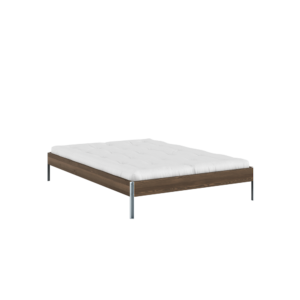 KARUP Dřevěná postel CORE 140x200 cm tmavě hnědá